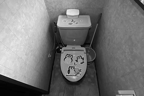 -漏水にお悩みだったトイレを手軽にお洒落なトイレ空間にリフォーム-