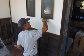 千葉のリフォーム リノベーション リフォーム家造り 塗壁ほたて漆喰 ほたて貝殻の自然壁装材