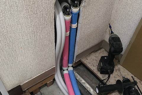-水量の少ない便器と追い炊きのできるユニットバスでエコなお家にリフォーム-