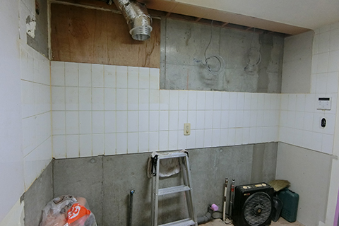 -マンションのシステムキッチンをリフォームして家事ラクなキッチンに-