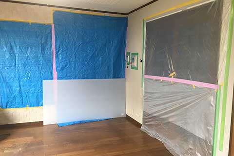 -木造住宅リフォームで和室を洋室のリビングダイニングと明るい子供部屋に-