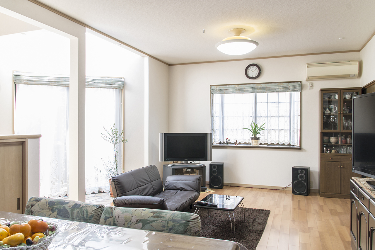 千葉のリフォーム リノベーション リフォーム施工事例 市原市 増築とリフォームで明るく過ごしやすいリビングの戸建住宅に