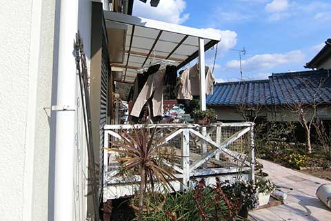 -築39年の木造住宅の水回りと対面キッチンにしたLDKの内装リフォーム-