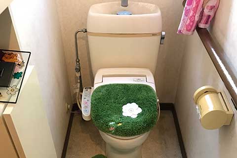 -間取り変更とリノベーションでアイランドキッチンのLDKにした鉄骨住宅の家
-