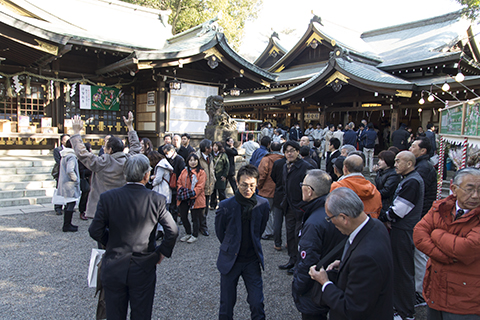 -今年もみんなで初詣-