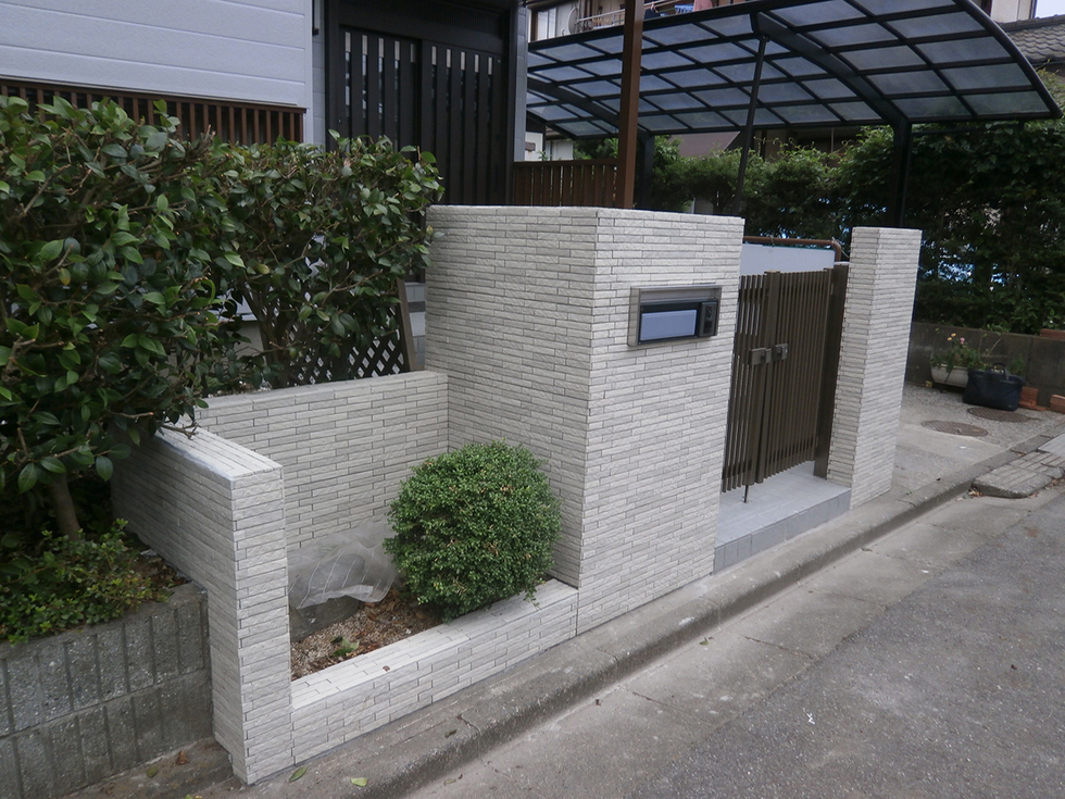 市原市　H様 劣化が進んだアプローチの外構リフォーム