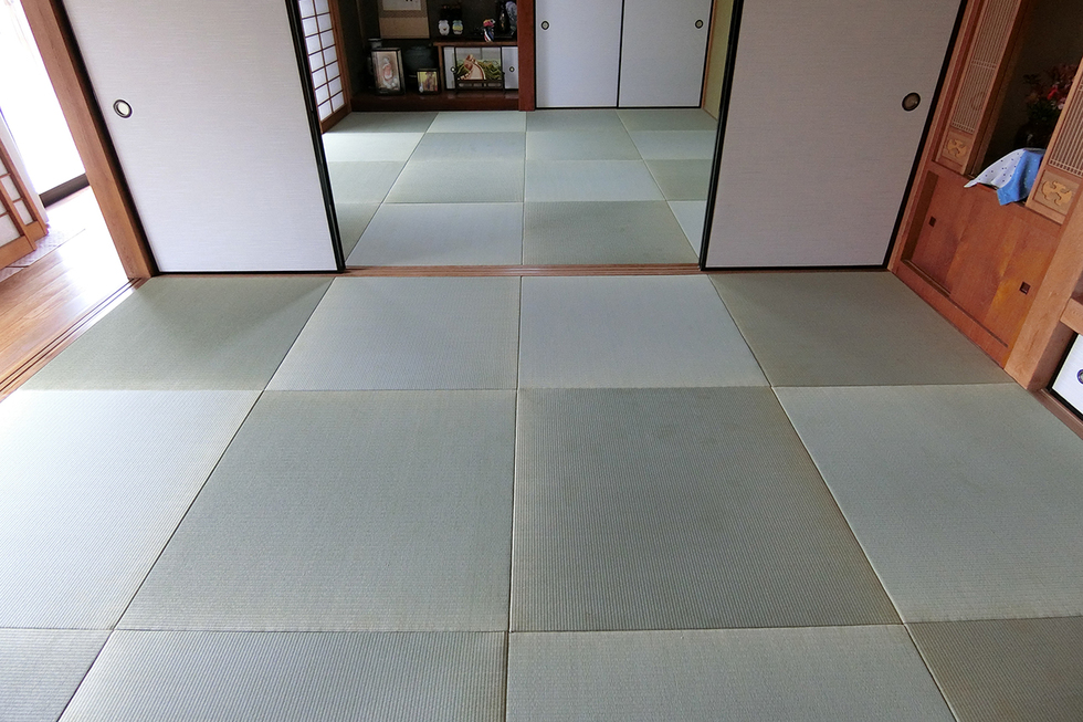 -サイズも選べるエコ栽培い草を使用した国産無農薬畳への畳替え-