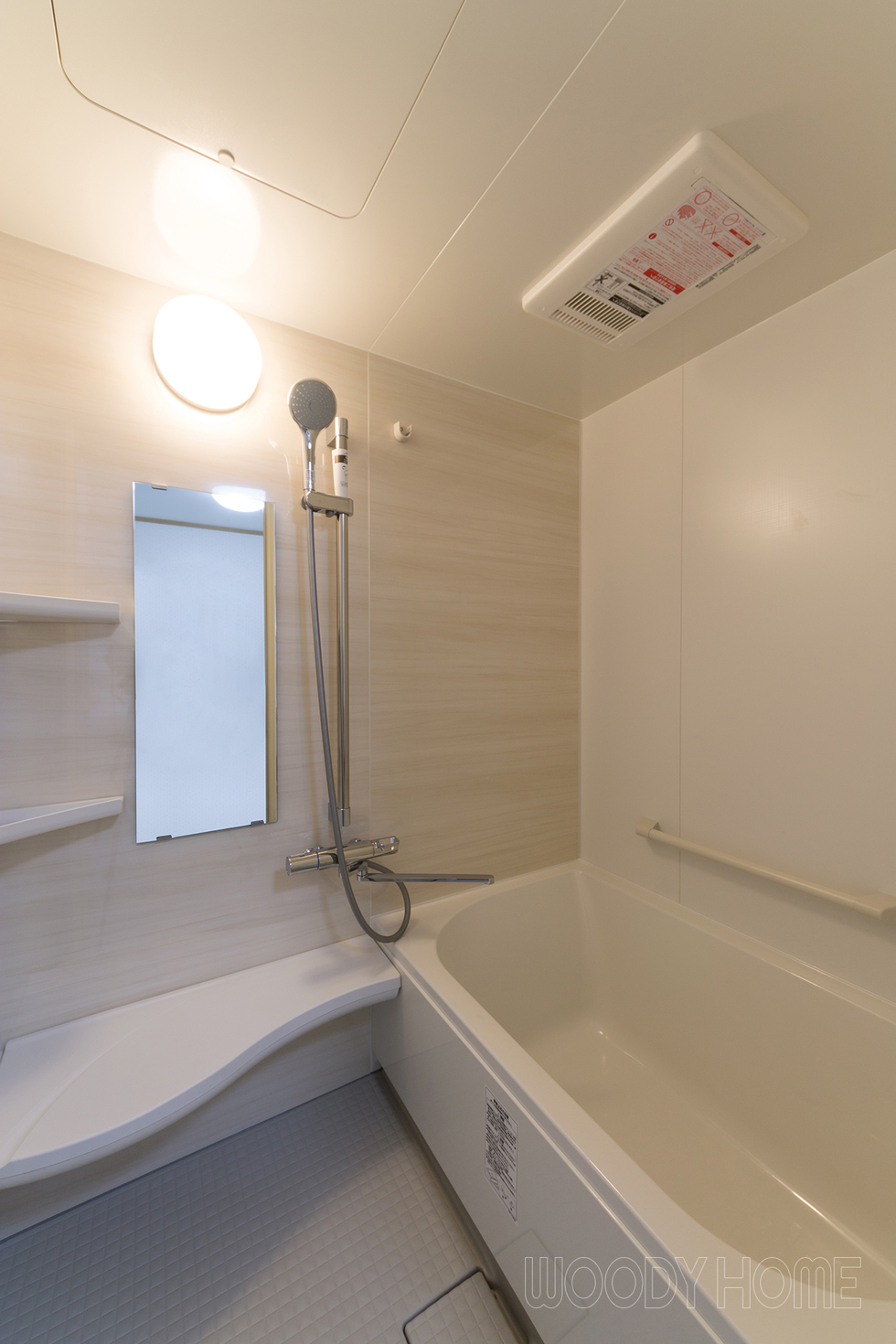 -浴室 木造3階建ての家をライフスタイルにあわせて二世帯住宅にリノベーション-