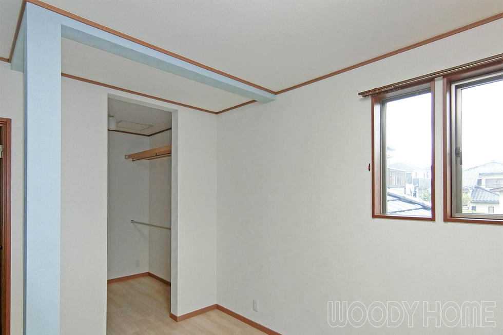 -その他 木造住宅の収納をウォークインに、壁紙をおしゃれにした部屋造りリフォーム-