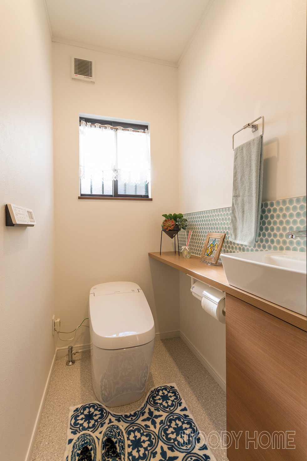 -トイレ 成田市 間取り変更とリノベーションでアイランドキッチンのLDKにした鉄骨住宅の家
-