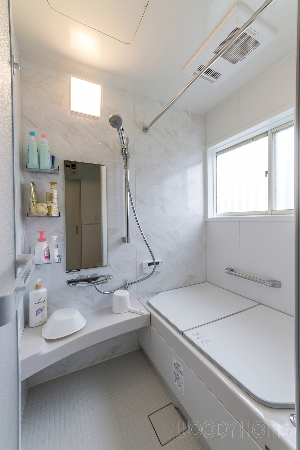-浴室 築30年の木造住宅をリフォームで間取を変えて暮らしやすい家に-