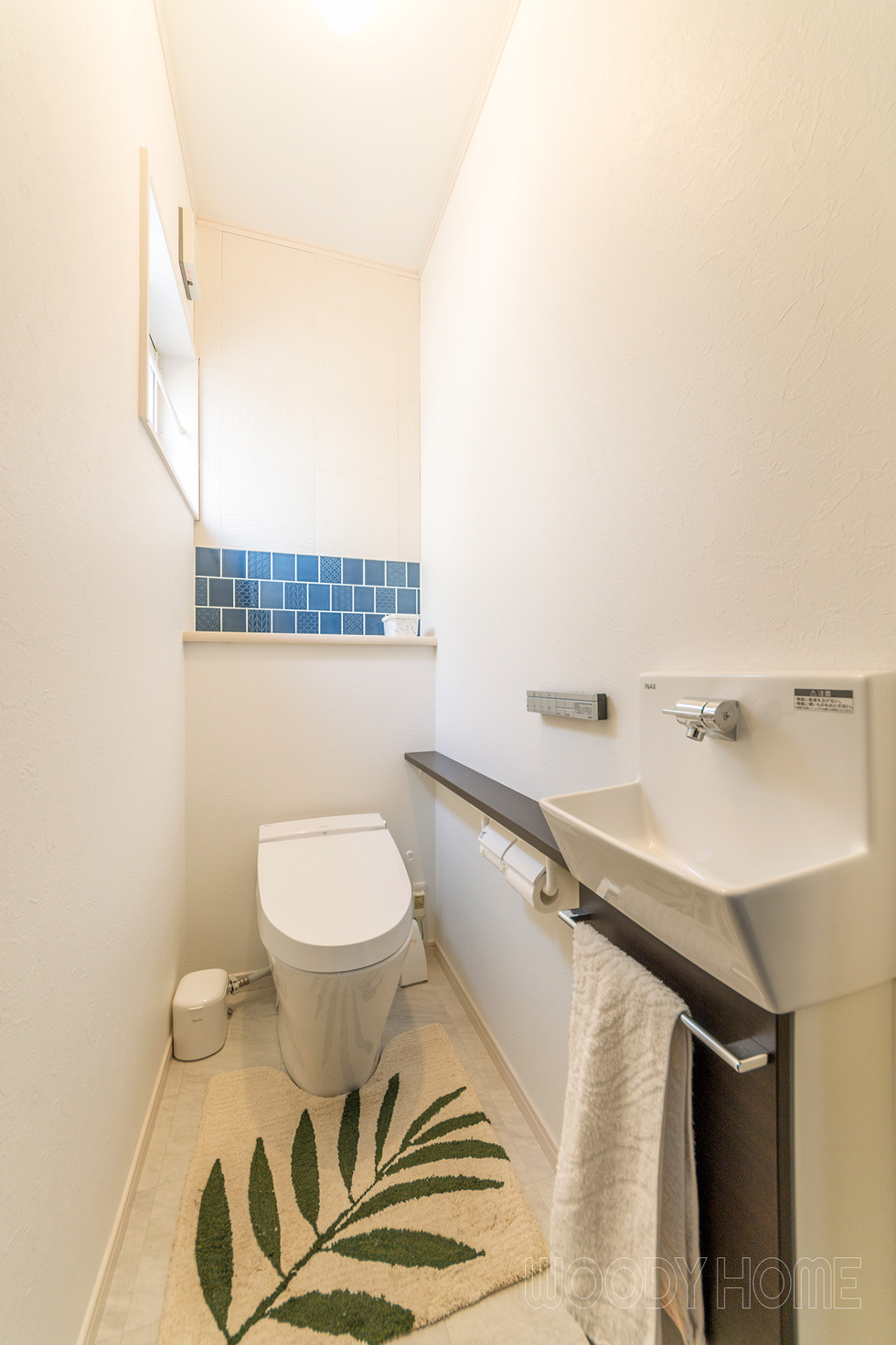 -トイレ 八千代市 中古住宅をリフォームしておしゃれなインテリアのキッチン/LDKの家に-