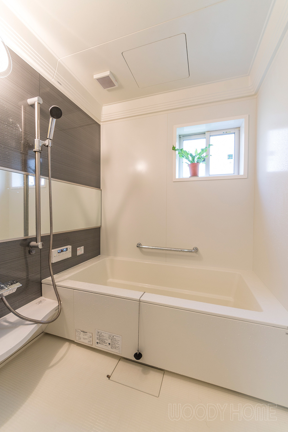 -浴室 八千代市 中古住宅をリフォームしておしゃれなインテリアのキッチン/LDKの家に-