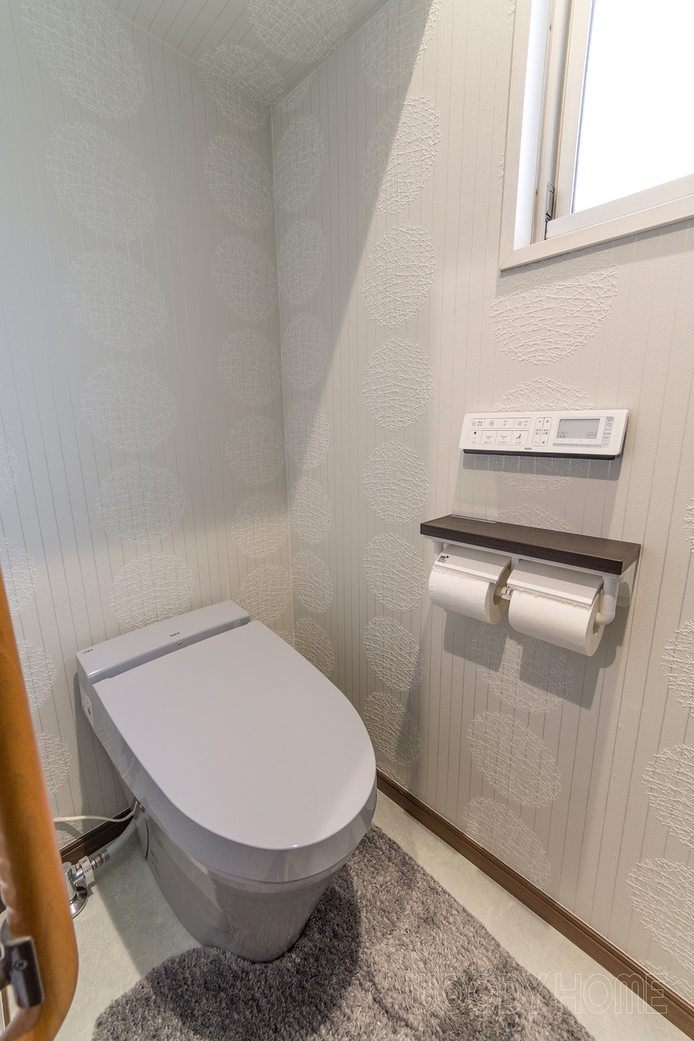 -トイレ  築30年の木造住宅を床・窓断熱とキッチン水回りリフォームで新築以上の家に-