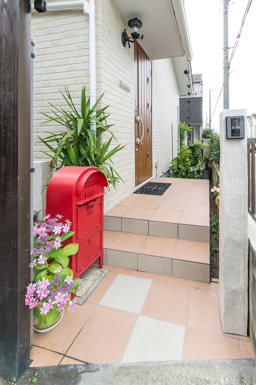 -エクステリア 柏市 木造住宅を耐震と窓断熱で安心で暖かく、外観はおしゃれな家にリフォーム-