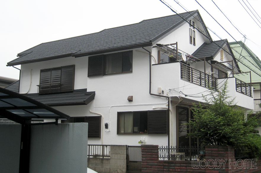 -その他  木造の家の雨漏り修理+ガルバリウム屋根の重ね葺きと外壁塗装リフォーム-