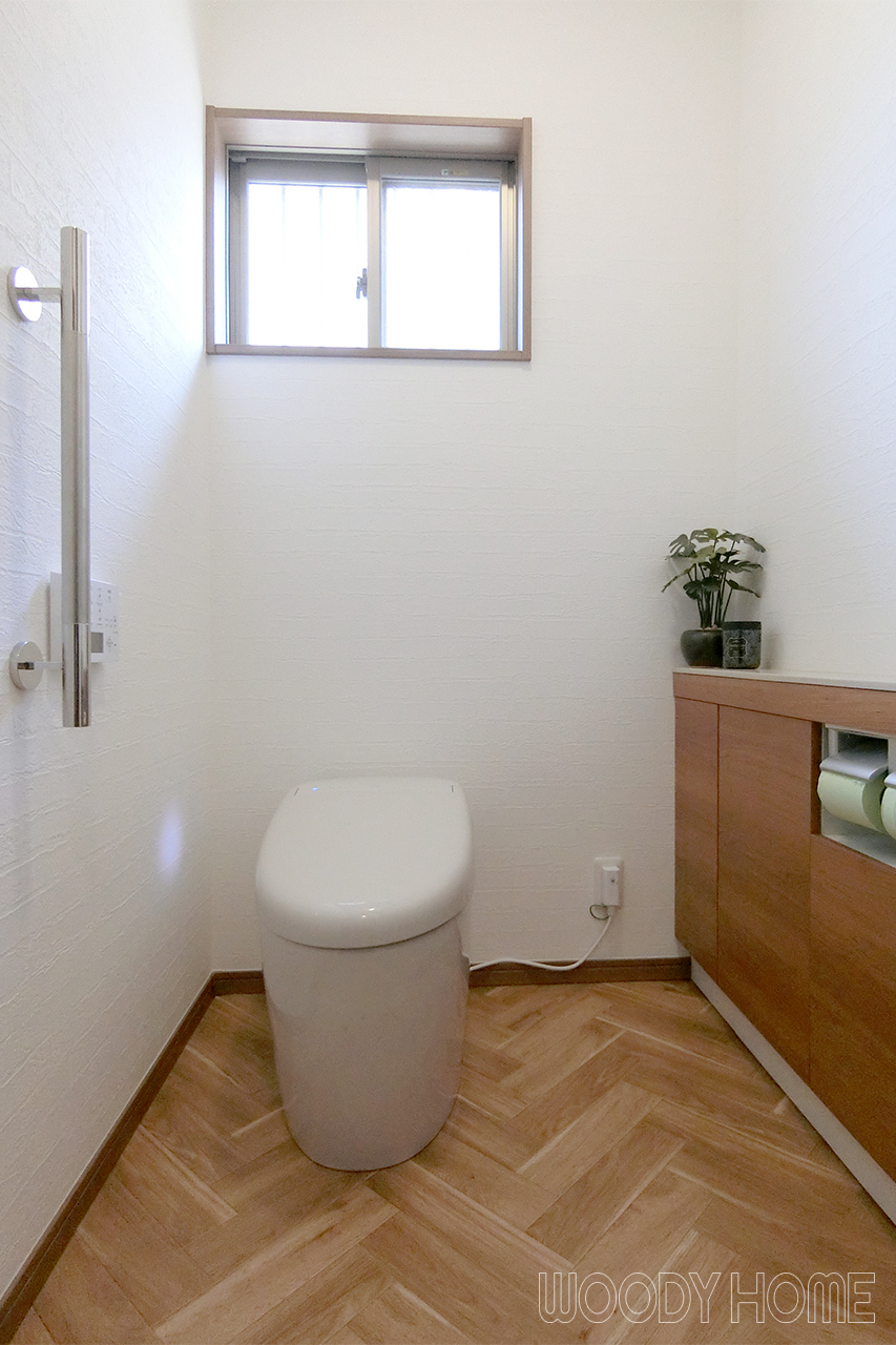 -トイレ 市原市 間取り変更で家族が集まる広々LDK　二世帯住宅リノベーション-
