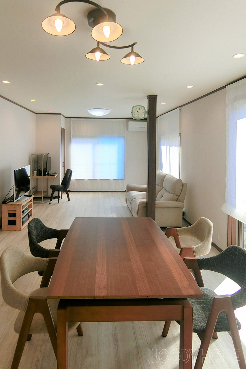 -その他  木造住宅リフォームで和室を洋室のリビングダイニングと明るい子供部屋に-