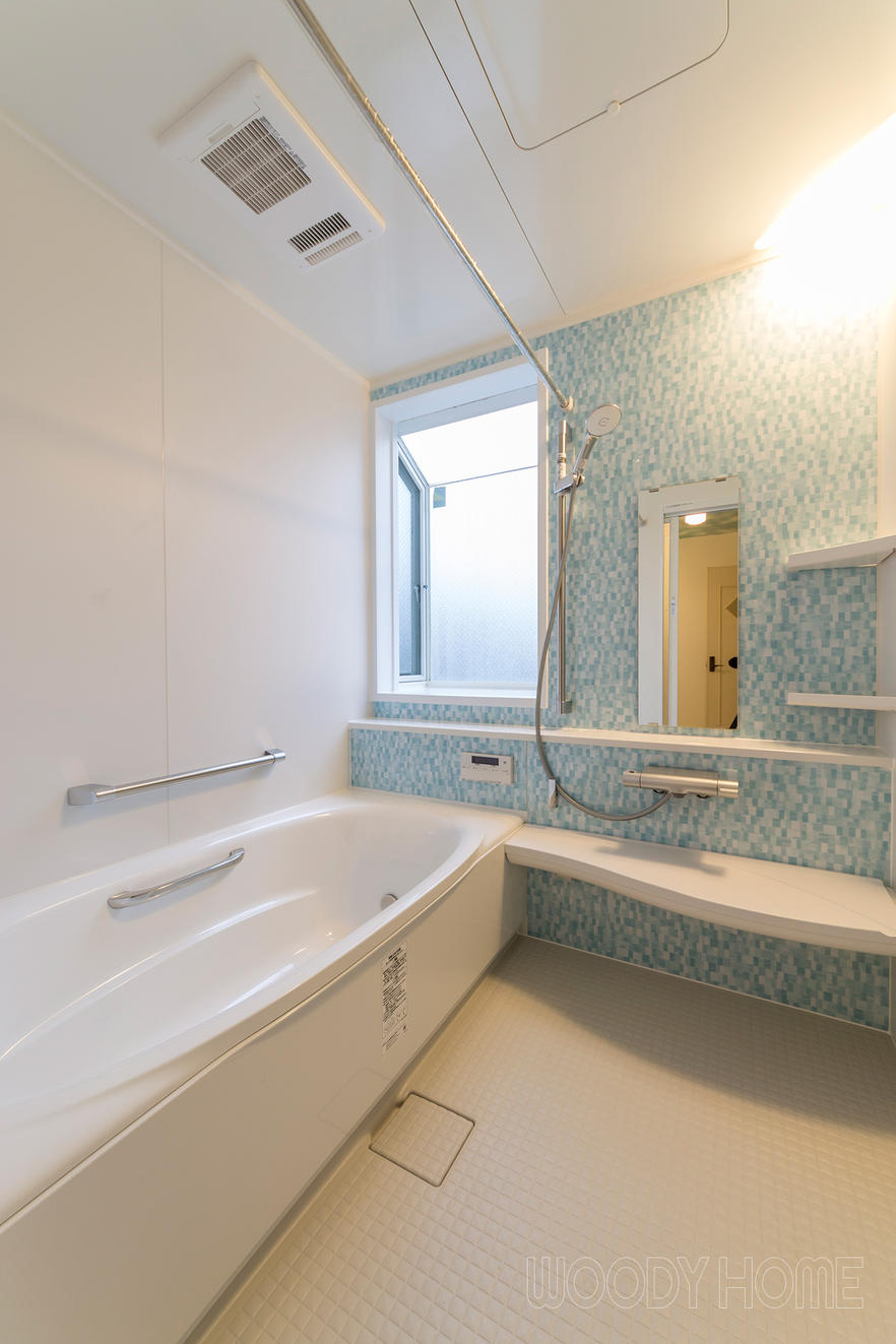 -浴室  広いLDKと暮らしやすい空間造り　ライフスタイルに合わせた鉄骨住宅リフォーム-