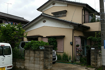屋根 外壁 リフォーム前