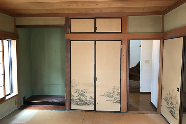 和室 リフォーム前