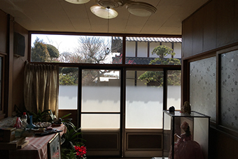 玄関 リフォーム前