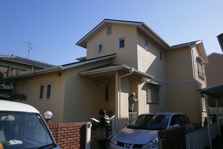 屋根外壁塗装前