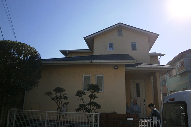 屋根外壁塗装前