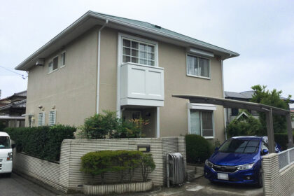 築30年の木造住宅の屋根・外壁とエクステリアリフォーム